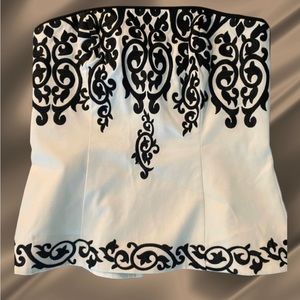 White House Black Market dressy corset top. Size 0